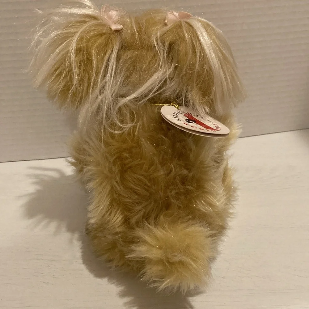 Russ Sparkle Yorkshire Terrier Dog Plush Stuffed Animal Gilda Worldwide Club 8”